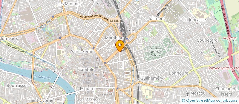 localisation de l'entreprise SOC RESTAURATION TOULOUSAINE  TOULOUSE