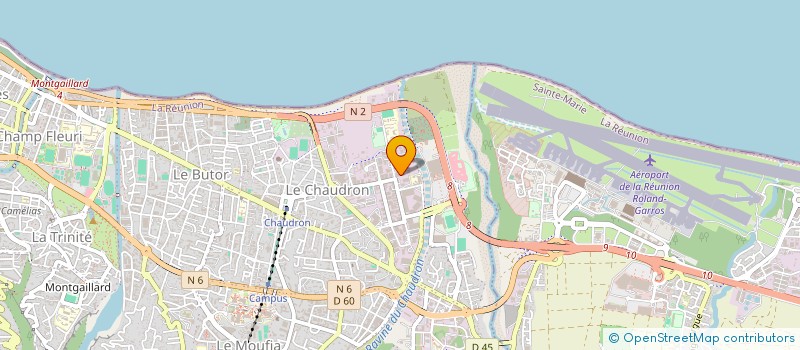 localisation de l'entreprise SOC REUNION EXPLOIT MAGASINS ADAME à SAINT-DENIS