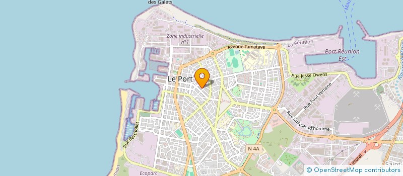 localisation de l'entreprise SOC REUNIONNAISE DE TRANSPORTS RAPIDES à LE PORT
