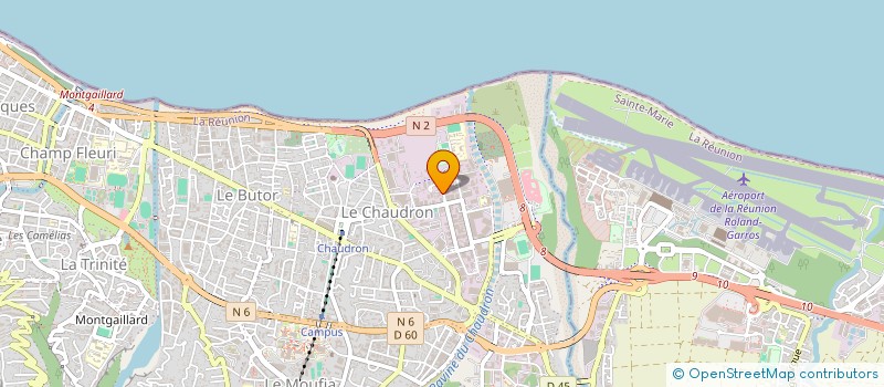 localisation de l'entreprise SOC REUNIONNAISE DU RADIOTELEPHONE à SAINT-DENIS