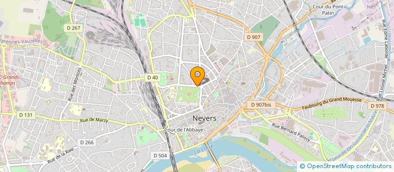 localisation de l'entreprise SOC REVUE LE CHAROLAIS à NEVERS