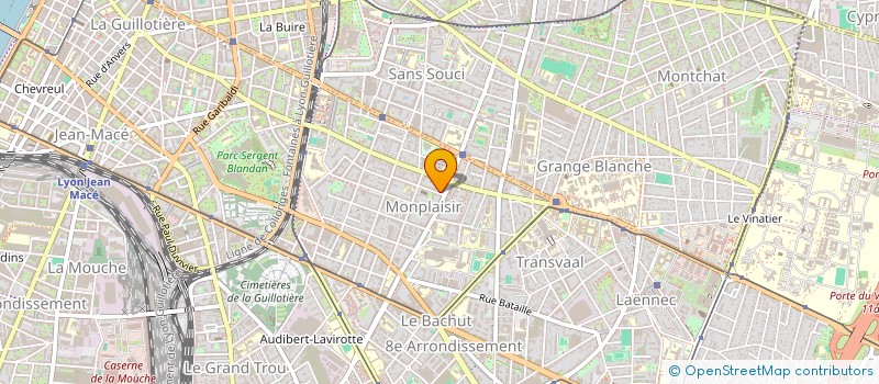 localisation de l'entreprise SOC RHODANIENNE INTENDANCE ET SERVICE  LYON