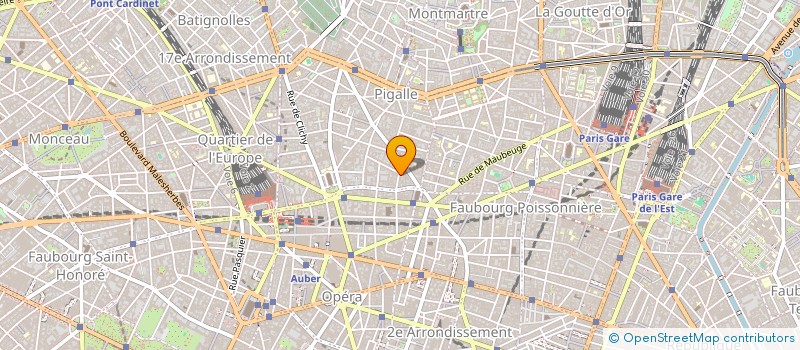 localisation de l'entreprise SOC RIVIERE LETELLIER  PARIS
