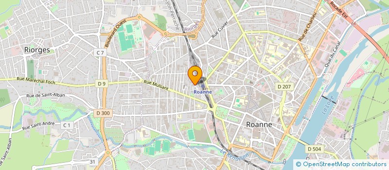 localisation de l'entreprise SOC ROANNE RECTIFICATION à ROANNE