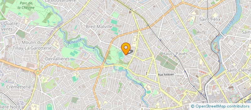 localisation de l'entreprise SOC ROBERGEAU LAINE PIVETAU à NANTES