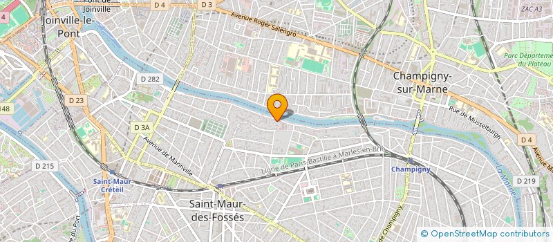 localisation de l'entreprise SOC ROBINETTERIE TITAN à SAINT-MAUR-DES-FOSSES