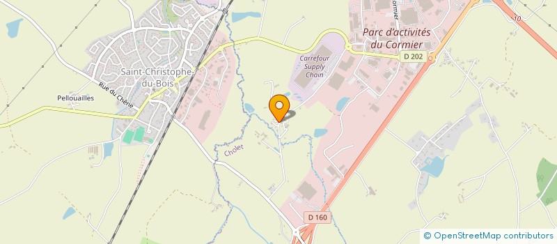 localisation de l'entreprise SOC RODIMMO à CHOLET