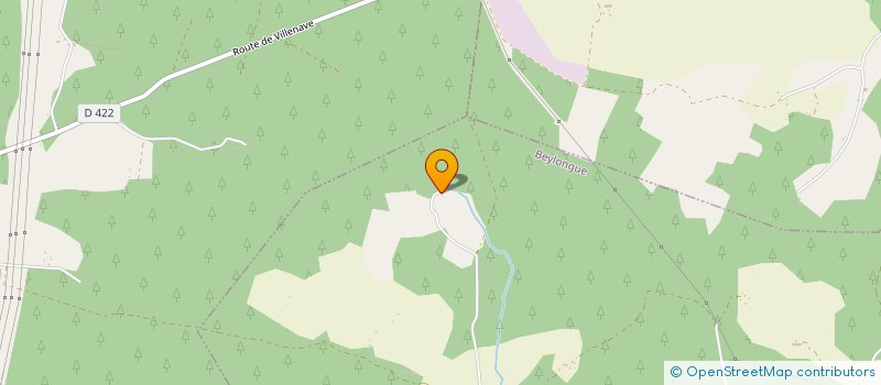 localisation de l'entreprise SOC ROLAND DUBES  BEYLONGUE