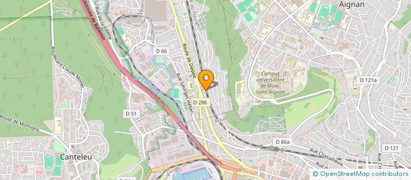 localisation de l'entreprise SOC ROUENNAISE D'EQUIPEMENT DISTRIBUTION  DEVILLE-LES-ROUEN