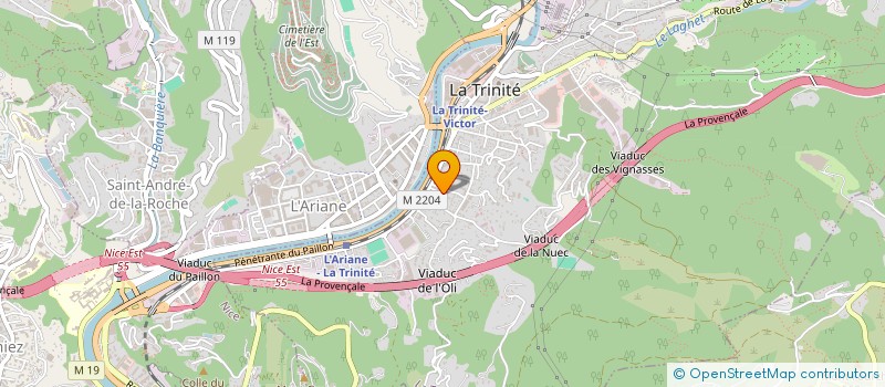 localisation de l'entreprise SOC ROWEL  LA TRINITE