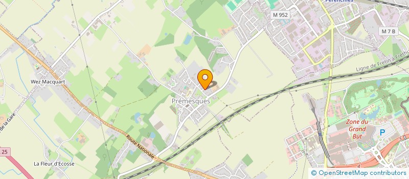 localisation de l'entreprise SOC S.C.F.C  PREMESQUES