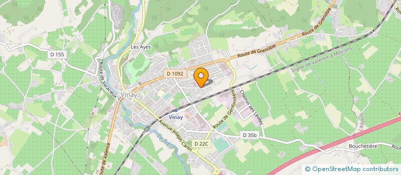 localisation de l'entreprise SOC SA MERCIER à VINAY