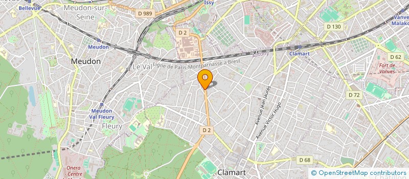 localisation de l'entreprise SOC SAADA ET AZAN à CLAMART