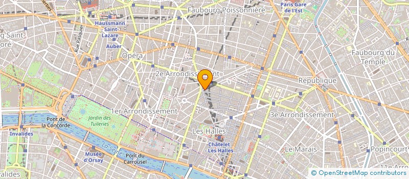 localisation de l'entreprise SOC SAINT JAM S CREATIONS  PARIS