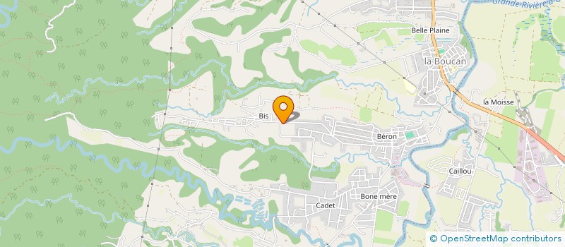 localisation de l'entreprise SOC SAINTROSIENE VINS LIQUEURS  SAINTE-ROSE