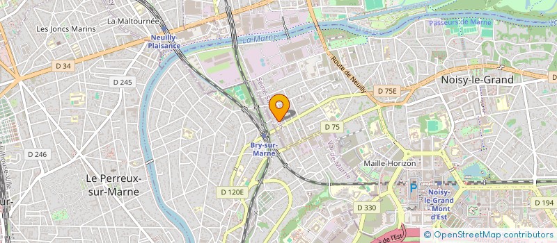 localisation de l'entreprise SOC SALVADOR SOLBOIS  NOISY-LE-GRAND