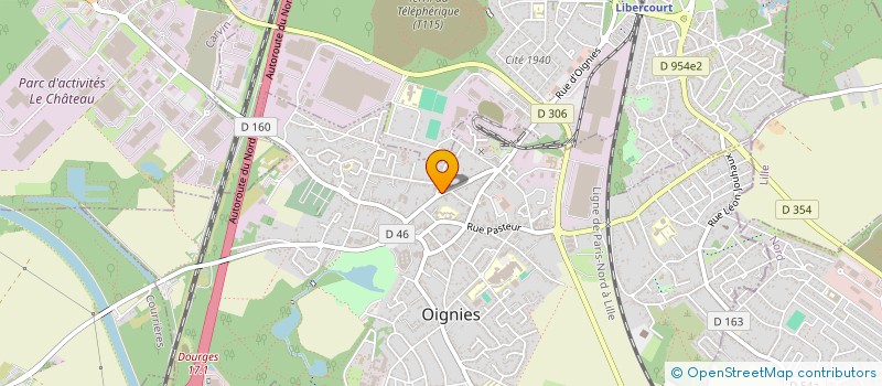 localisation de l'entreprise SOC SANCY DANIEL à OIGNIES