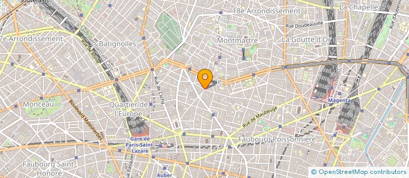 localisation de l'entreprise SOC SARAH  PARIS