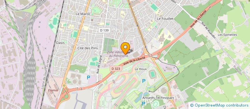 localisation de l'entreprise SOC SATECH à SPAY
