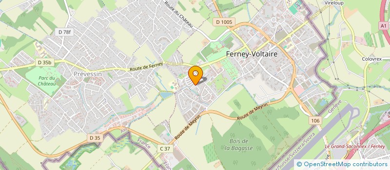 localisation de l'entreprise SOC SAURER SELESTAT ENGINEERING FRANCE à FERNEY-VOLTAIRE