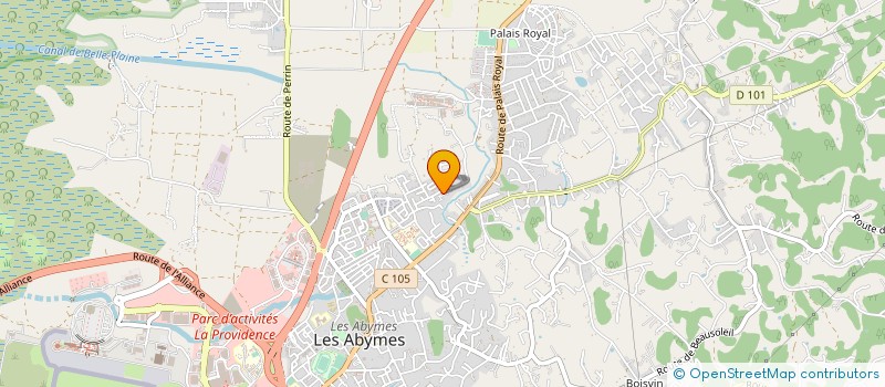 localisation de l'entreprise SOC SCE POUR PROTECTION ENVIRONNEMENT à LES ABYMES