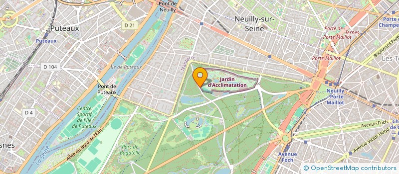 localisation de l'entreprise SOC SEBATI  PARIS