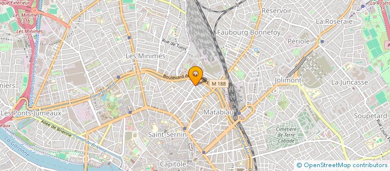 localisation de l'entreprise SOC SECOUR MUTUEL EMPLOY GERANTS EPARGNE à TOULOUSE