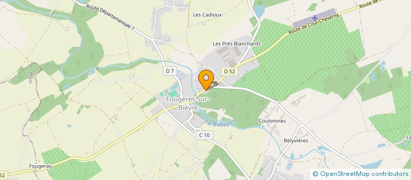 localisation de l'entreprise SOC SECOURS AMBULANCE TRANSPORT CONTROIS à LE CONTROIS-EN-SOLOGNE