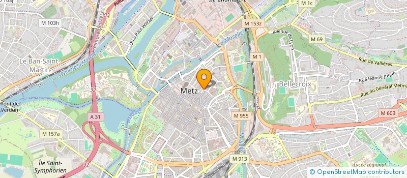 localisation de l'entreprise SOC SECOURS FEDERAT ANCIENS COMBATTANTS à METZ