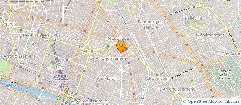 localisation de l'entreprise SOC SEDIGI TCIR à PARIS