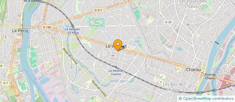 localisation de l'entreprise SOC SEDMA  LE VESINET