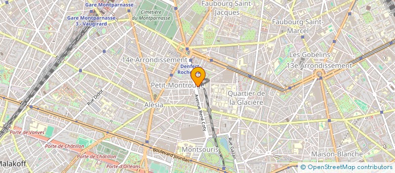 localisation de l'entreprise SOC SEGESA  PARIS