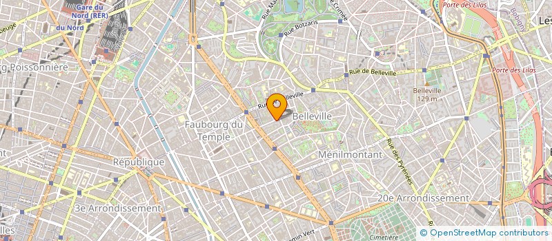 localisation de l'entreprise SOC SELIN SARL  PARIS