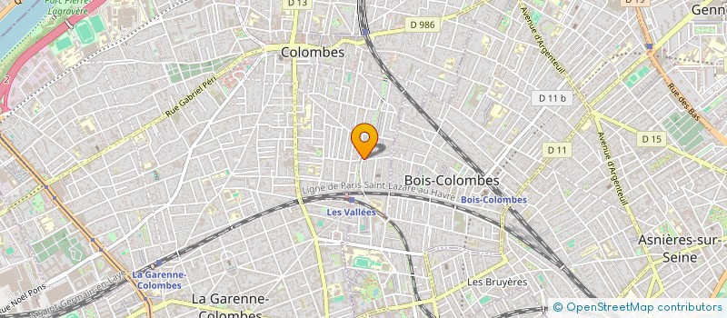 localisation de l'entreprise SOC SERCOBA à COLOMBES