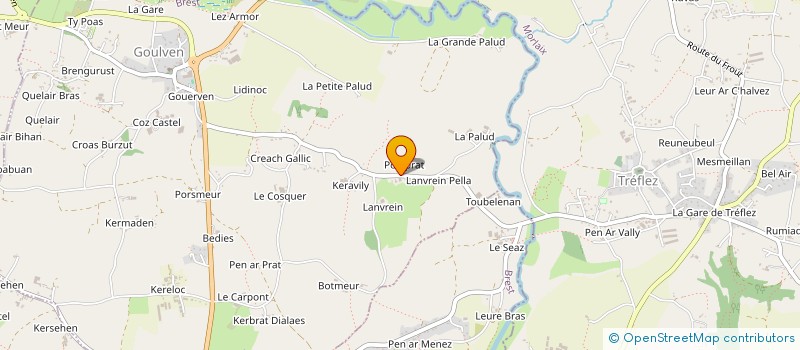 localisation de l'entreprise SOC SERGE PERROT à GOULVEN