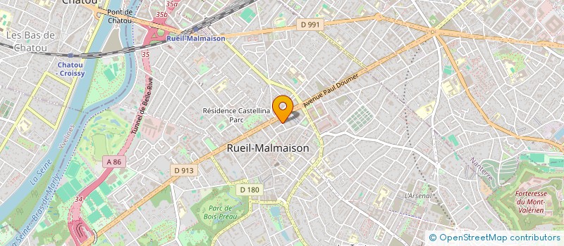 localisation de l'entreprise SOC SERIT à RUEIL-MALMAISON