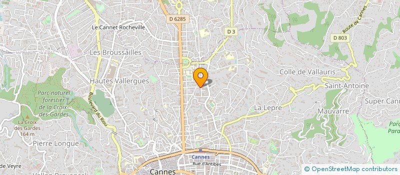 localisation de l'entreprise SOC SERVICE MOTOS à CANNES