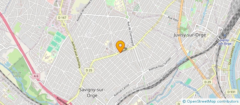 localisation de l'entreprise SOC SERVICE OPTIMAL à SAVIGNY-SUR-ORGE