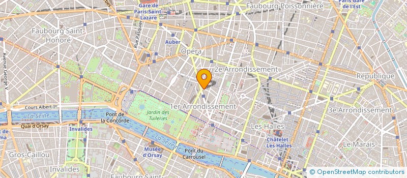 localisation de l'entreprise SOC SERVICES TOURISTIQUES à PARIS