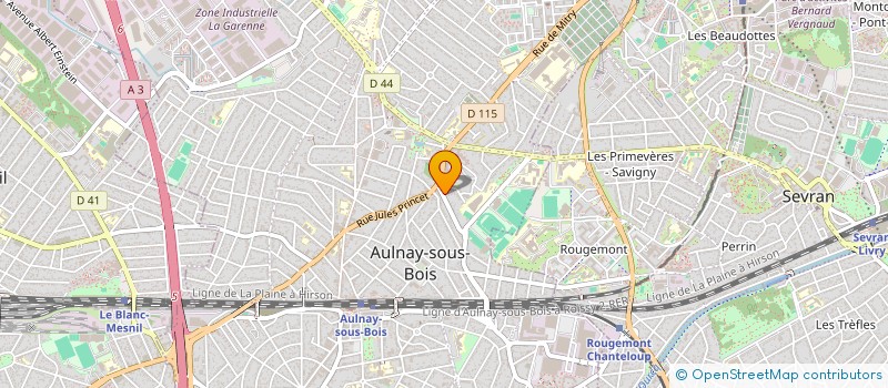 localisation de l'entreprise SOC SEVRANAISE DE CONSTRUCTION à AULNAY-SOUS-BOIS