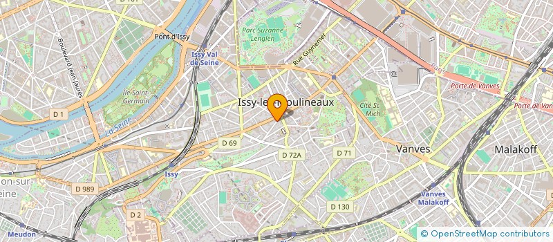 localisation de l'entreprise SOC SHALVA à ISSY-LES-MOULINEAUX