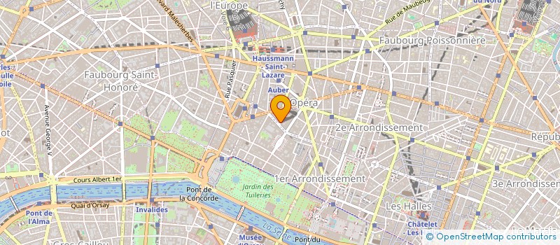 localisation de l'entreprise SOC SICCA à PARIS