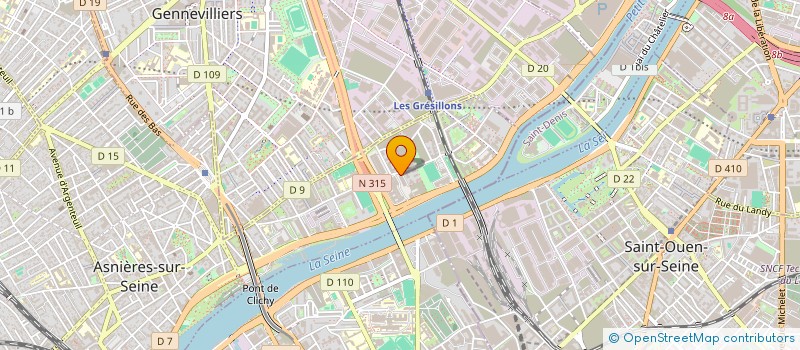 localisation de l'entreprise SOC SIREL à ASNIERES-SUR-SEINE