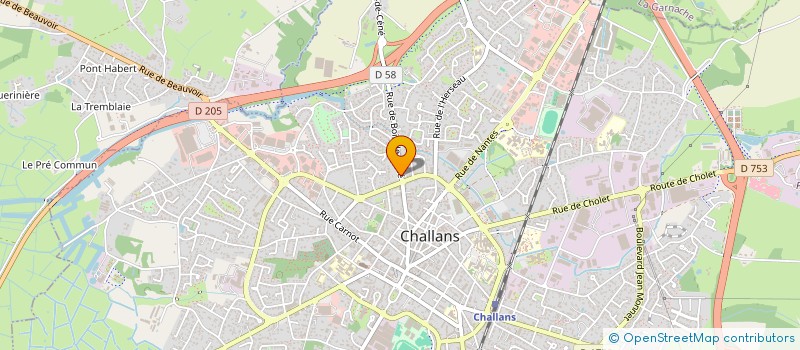 localisation de l'entreprise SOC SMC à CHALLANS