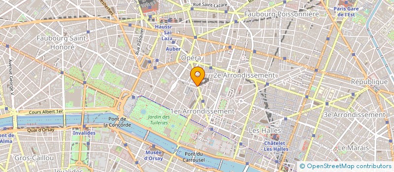 localisation de l'entreprise SOC SOFRAT ETUD TECHN CONSTRUC à PARIS