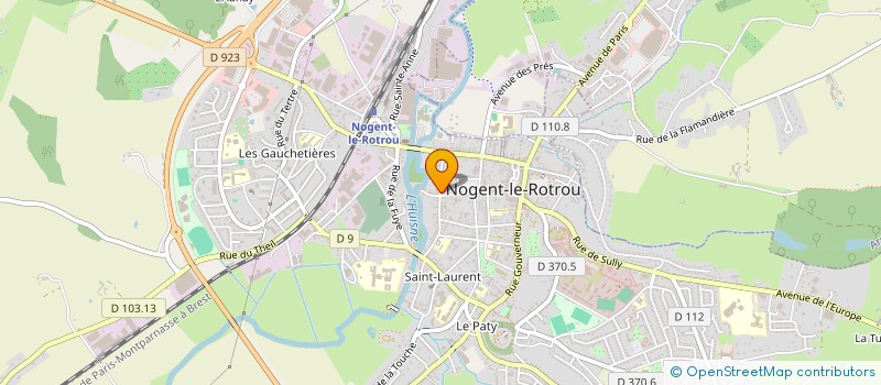 localisation de l'entreprise SOC SPECIFIQUE TRAVAUX PROFESSIONNELS à NOGENT-LE-ROTROU