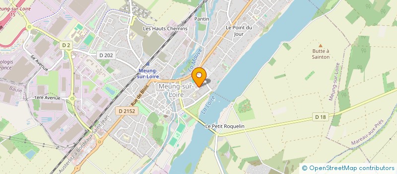 localisation de l'entreprise SOC SPORTIVE BOULE MAGDUNOISE à MEUNG-SUR-LOIRE