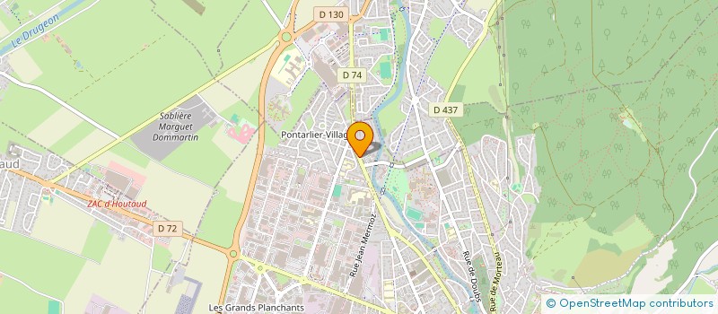 localisation de l'entreprise SOC ST0P CARRELAGE à PONTARLIER
