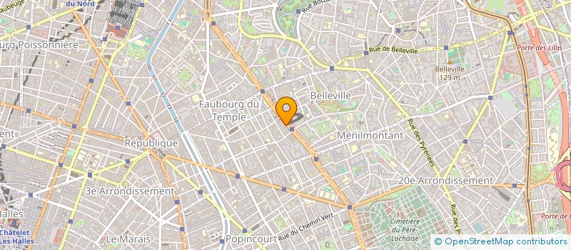 localisation de l'entreprise SOC STAZA  PARIS