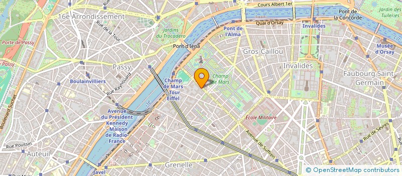 localisation de l'entreprise SOC STILAUR  PARIS